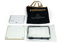 The separate parts of the kit.